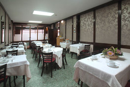 Comedor del Hotel Castilla de Gijón