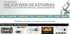 La web del Hotel Castilla, entre las 5 mejores web empresariales de Asturias.